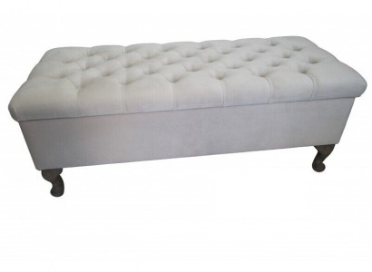 Ottoman chaise lounge footstool side stool bench Chesterfield